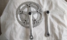 Double steel alloy chainset stronglight 52/42 Reynolds