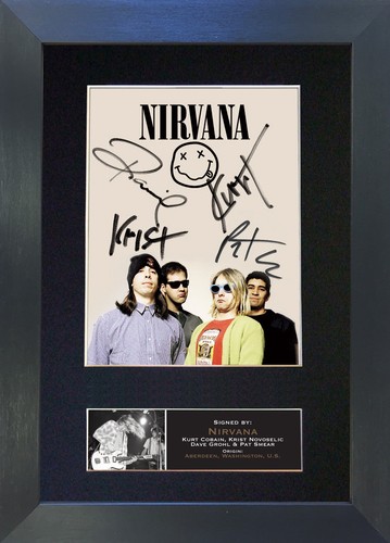 Nirvana signed repro autograph - signed,