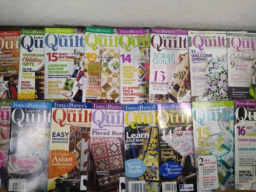 Love quilting magazine - quilting, lot