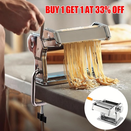 Manual stainless steel pasta - steel,