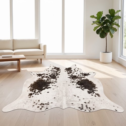 Large natural cowhide - natural, rug
