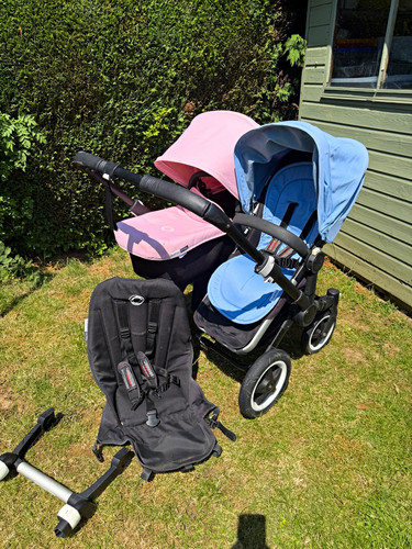 Bugaboo double pushchair - double,