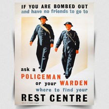 Rest Centre Bomb Shelter SIGN