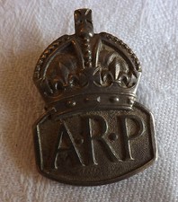 Military WWII Silver ARP Air