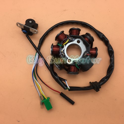 Magneto coil stator gy6 - 8,