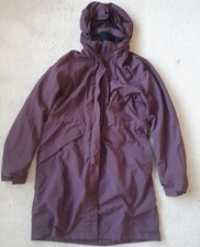 Rohan Hilltop Waterproof Jacket Long Plum Purple Barricade Women’s Size Small