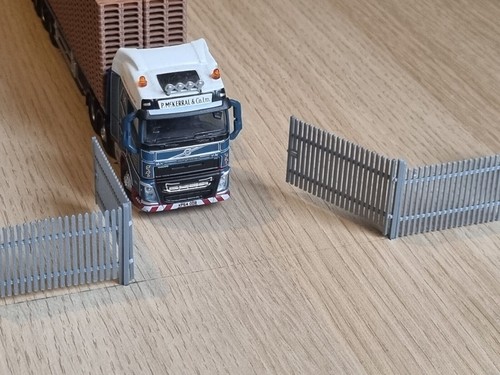 Scale security fencing 4 - 1/76, +4