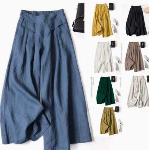 Ladies trousers wide leg - ladies🔥trousers,