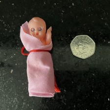 Vintage Tiny Plastic Baby Doll