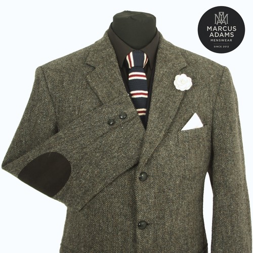 Harris tweed jacket blazer 42r - jacket,