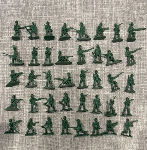 Lot vintage plastic army - lot, x
