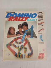Vintage Domino Rally Mk I Game No Instructions Original Box