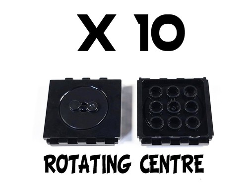 Minifigure rotating stand base - stand,
