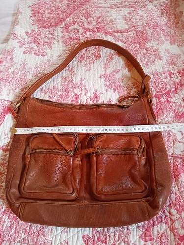 Rowallan brown leather bag - leather,