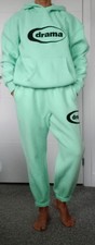 Drama Call Tiffany Hoodie Heavyweight Oversized Mint Green Size M