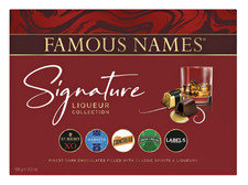 Famous Names Signature Chocolate Liqueur Collection 185g