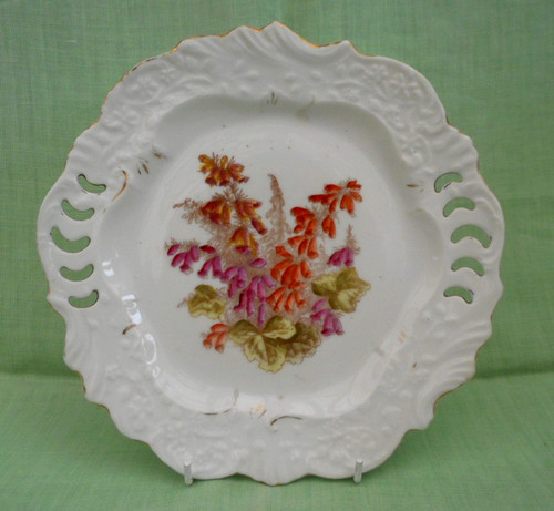 Vintage bone china cake plate