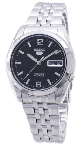 Seiko automatic black dial - seiko,