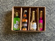 Sass & Belle Christmas Cheer Shaped Baubles - Set of 4-CLEARANCE