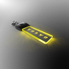 Volvo Logo LED Light Keyring /