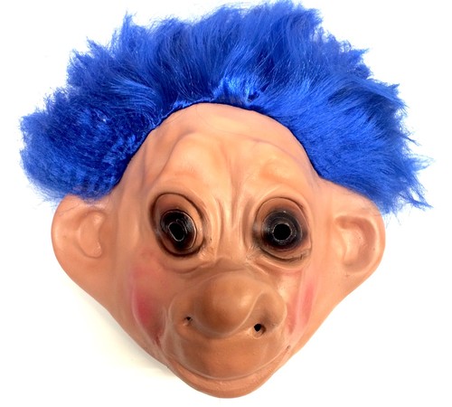 Fancy dress troll mask - fancy,