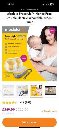Medela freestyle hands free - freestyle™,