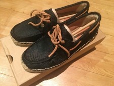 BNWB UGG real leather black loafers UK 7.5