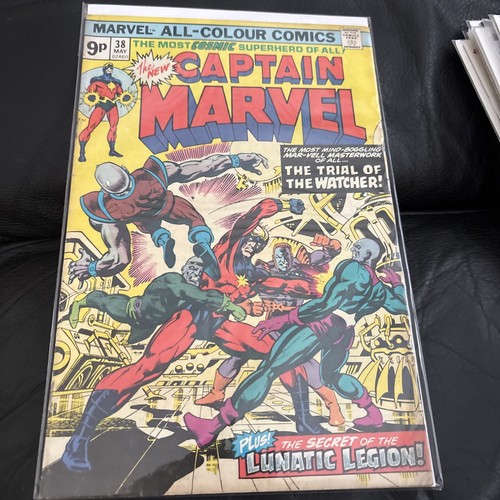 Marvel comics captain - marvel,