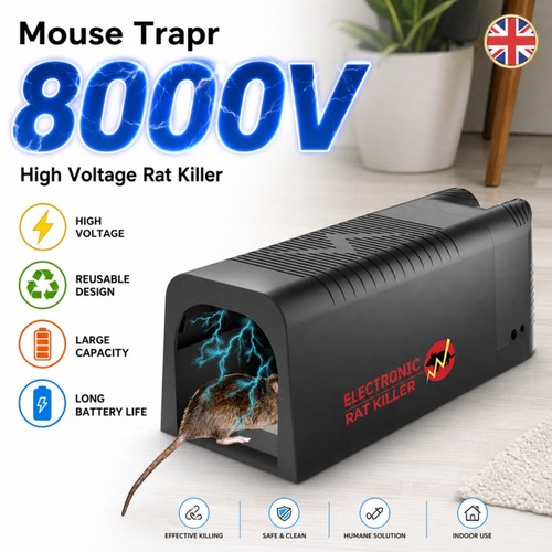 Electronic mouse trap - electronic, mice