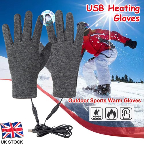 Winter electric heated gloves - electric,