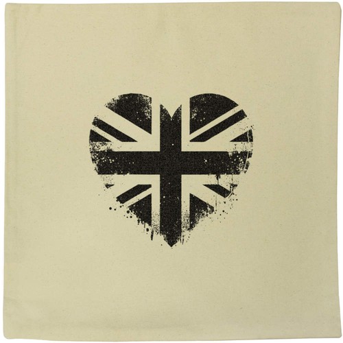 Union jack heart canvas - jack,