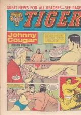 Tiger comic 8th May 1965. FINAL ISSUE. VG/FN