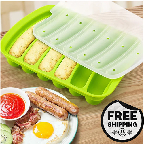 Silicone hot dog sausage - silicone,