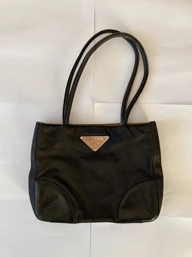 Prada black tessuto nylon - prada,