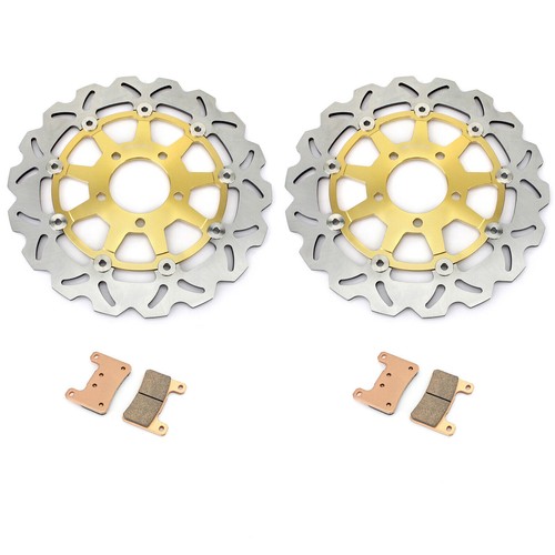Front brake discs rotors pads - front,