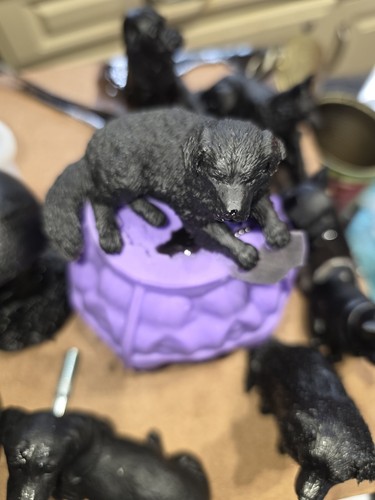 Small resin dog - small, figurine