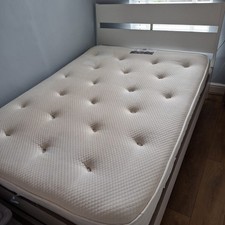 IKEA Double Bed Frame with Silent Night Mattress The HARMONY COLLECTION