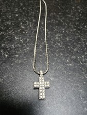 Swarovski Diamante Cross on Chain