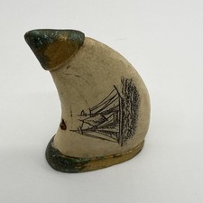 Etched Scrimshaw Style Whale