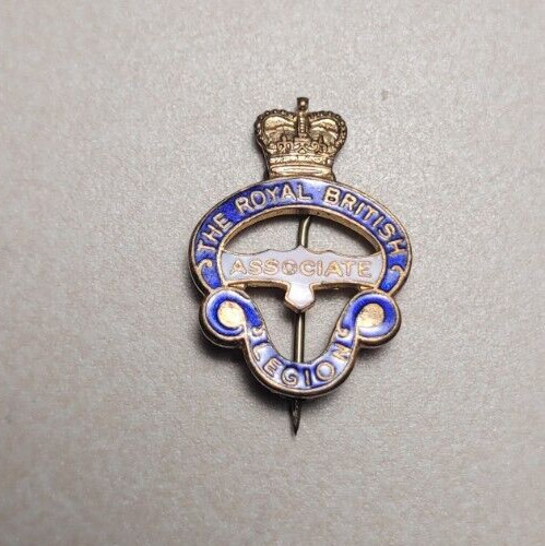 Royal british legion pin badge - royal,