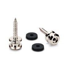 Schaller Buttons for S-Locks Strap Locks Set of 2 (Nickel)