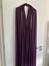 Purple wrap bridesmaid/prom  dress size 10