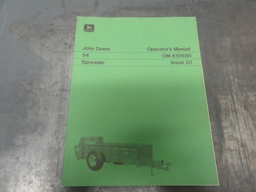 John deere spreader - deere, 54