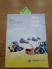 Kramer Allrad Elite Wheel Loader 380 480 580 680 780 Sales Brochure