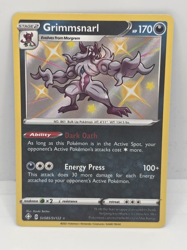 Grimmsnarl sv085 sv122 - grimmsnarl,