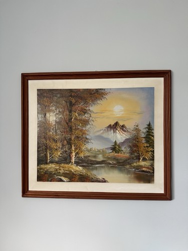 Large original vintage signed - large,