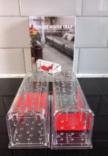 Reusable 2 X Humane MOUSE Traps Quick&Effective for Indoor &Outdoors Pest Trap