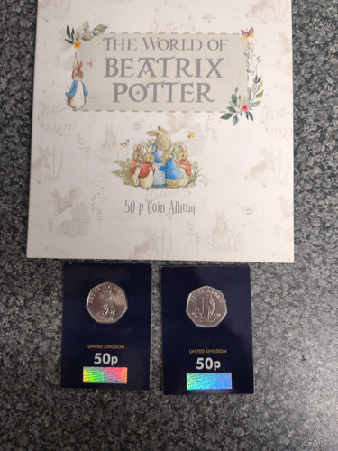 Beatrix potter 50p - beatrix,
