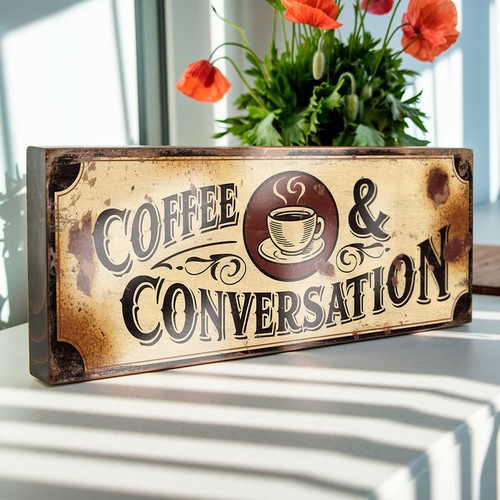 Coffee and conversation - coffee,