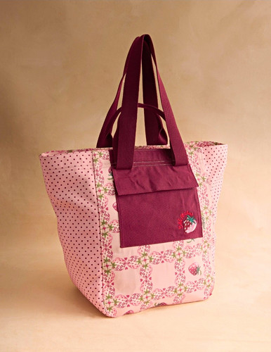 Cath kidston pink canvas - pink, polka